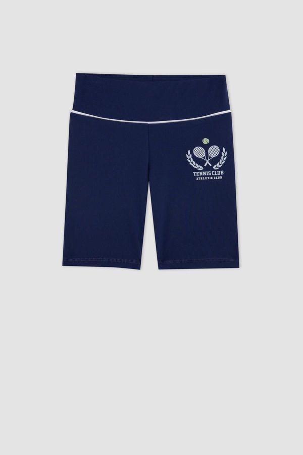 DEFACTO DEFACTO Girls&#39; Printed Biker Tights