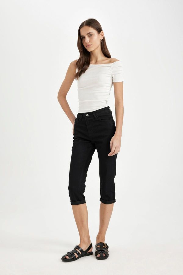 DEFACTO DEFACTO High Waist Jean Capri