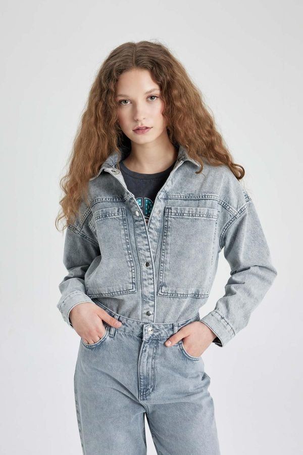 DEFACTO DEFACTO Jean Shirt Jacket
