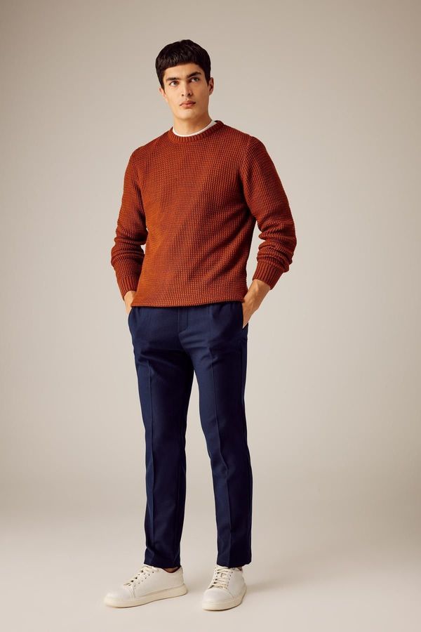 DEFACTO DEFACTO Jogger Straight Leg Wool Look Trousers