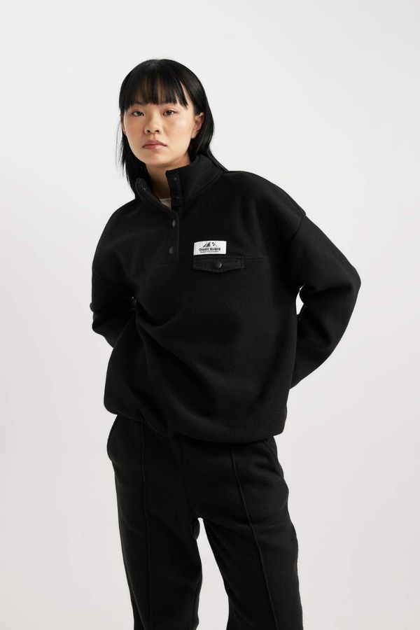 DEFACTO DEFACTO Loose Fit Fleece Sweatshirt