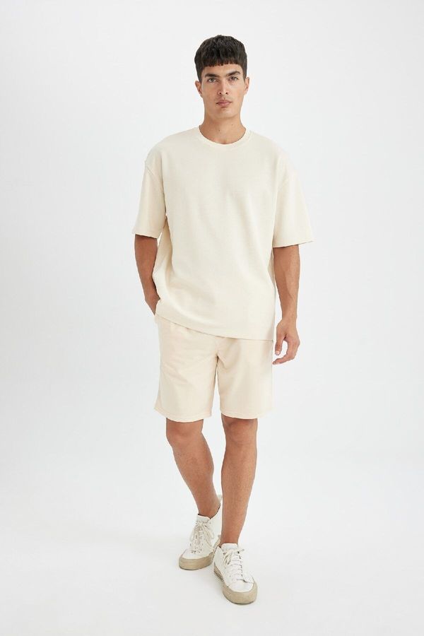 DEFACTO DEFACTO Regular Fit Basic Bermuda Shorts