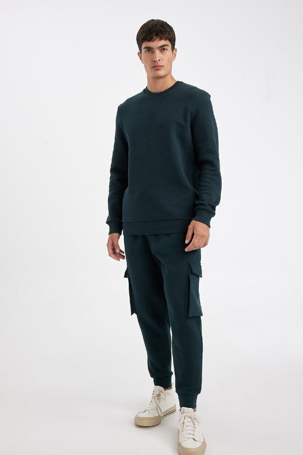 DEFACTO DEFACTO Regular Fit Cargo Pocket Elastic Leg Sweatpants