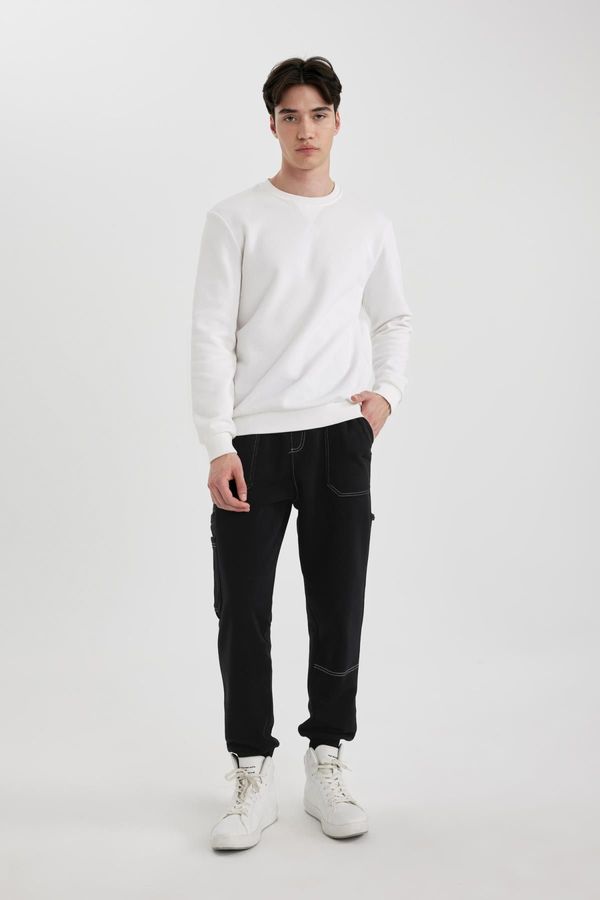 DEFACTO DEFACTO Regular Fit Pocketed Stretch Leg Sweatpants