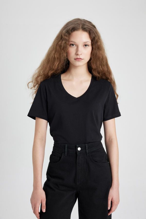 DEFACTO DEFACTO Regular Fit Short Sleeve Maternity T-Shirt