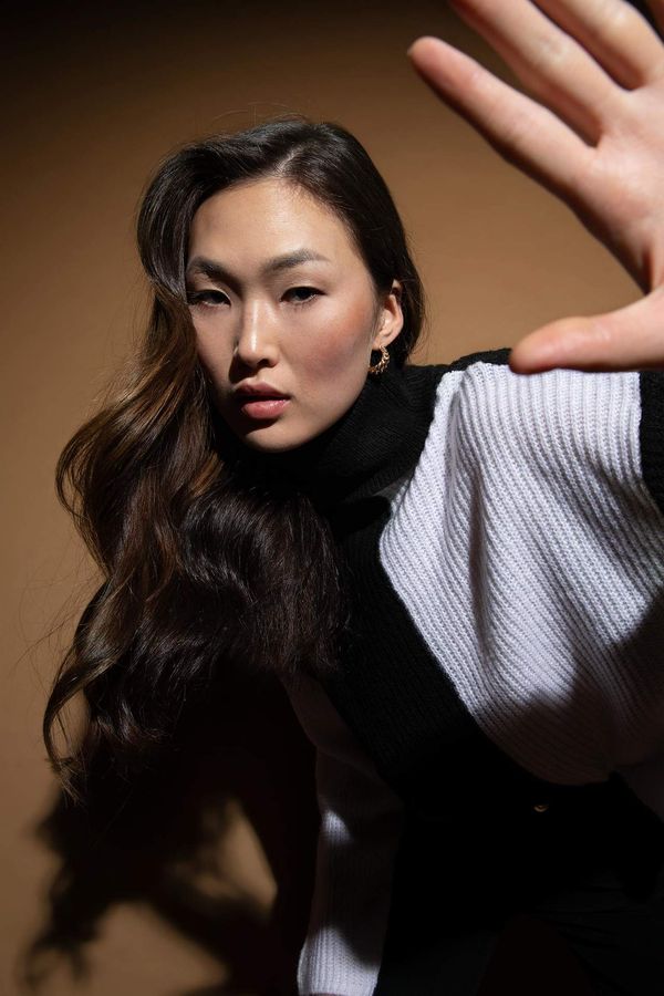 DEFACTO DEFACTO Relax Fit половин водолазка Солун плат пуловер