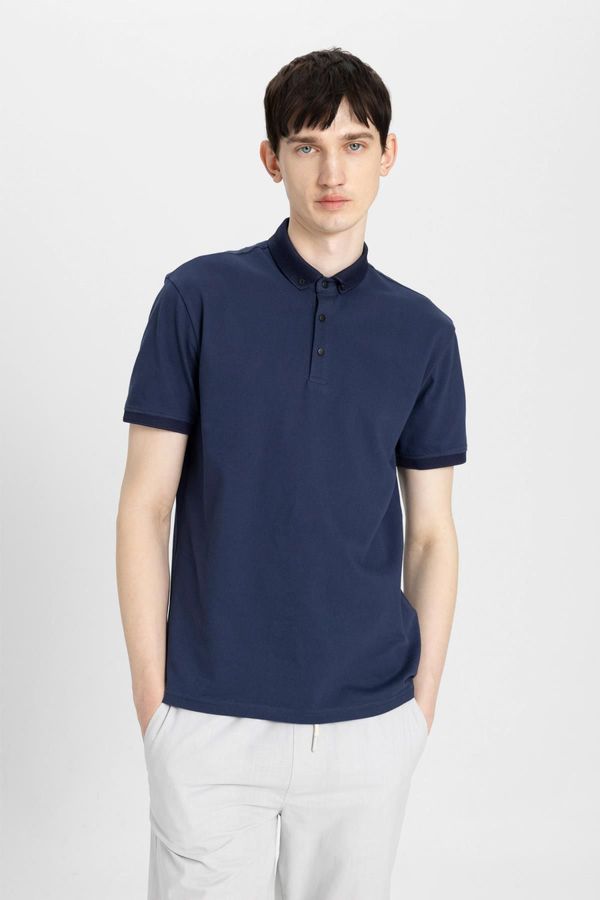 DEFACTO DEFACTO Slim Fit Basic Short Sleeve Polo T-Shirt