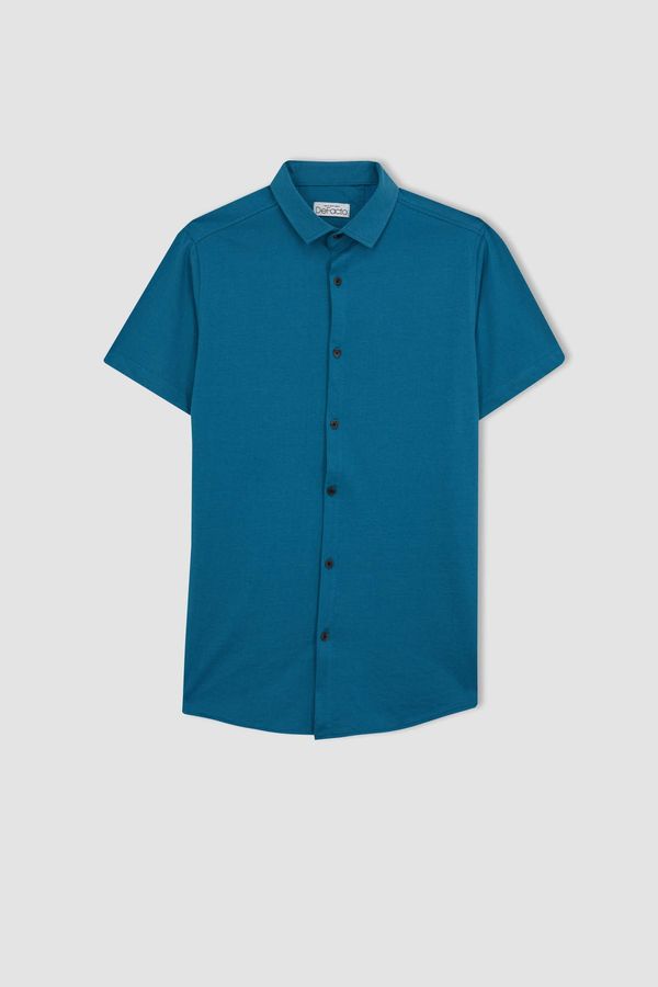 DEFACTO DEFACTO Slim Fit Short Sleeve Shirt