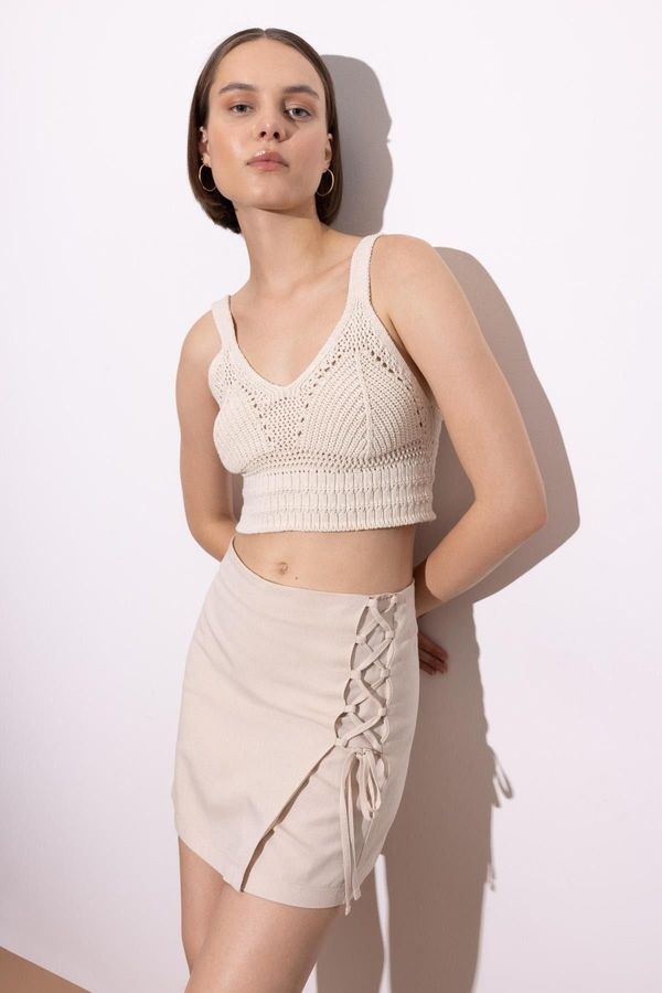 DEFACTO DEFACTO Slim Fit V Neck Knit Undershirt