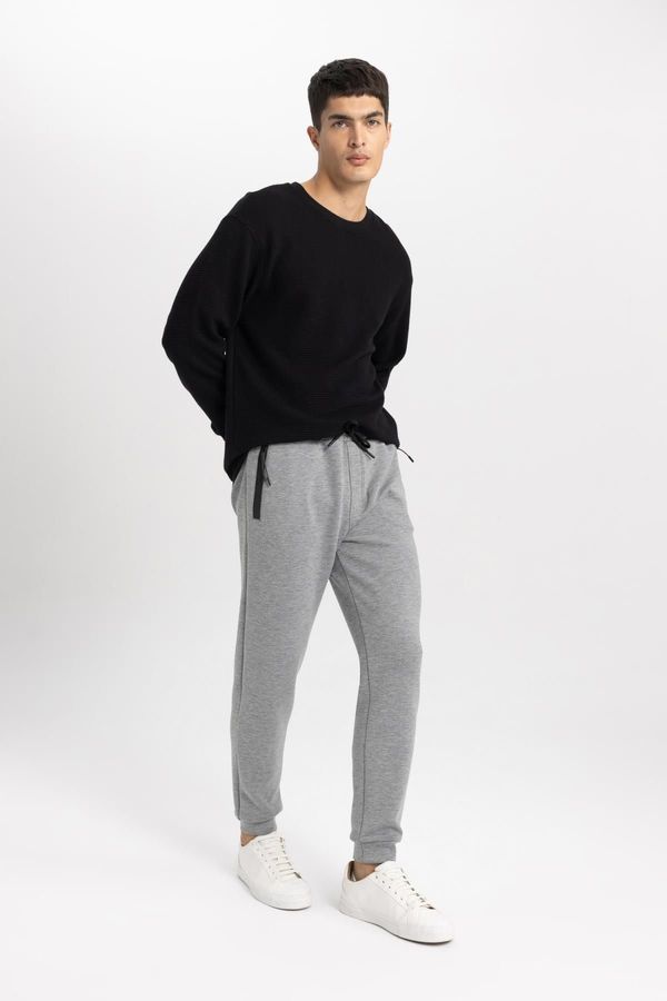 DEFACTO DEFACTO Slim Fit Zipper Pocket Elastic Leg Sweatpants