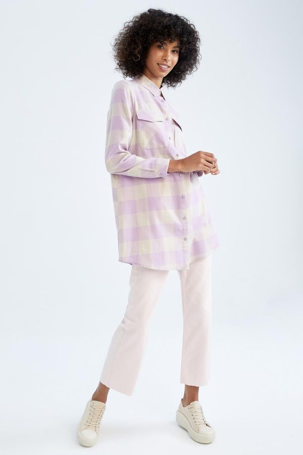 DEFACTO DEFACTO Straight Fit Gabardine 100% Cotton Trousers