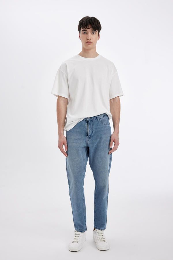 DEFACTO DEFACTO The 90's Slim Fit Slim Fit High Waist Narrow Leg Jean Trousers