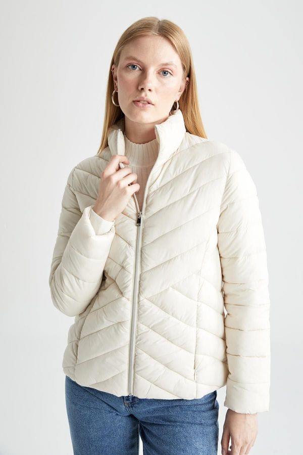 DEFACTO DEFACTO Water Repellent Stand Collar Jacket