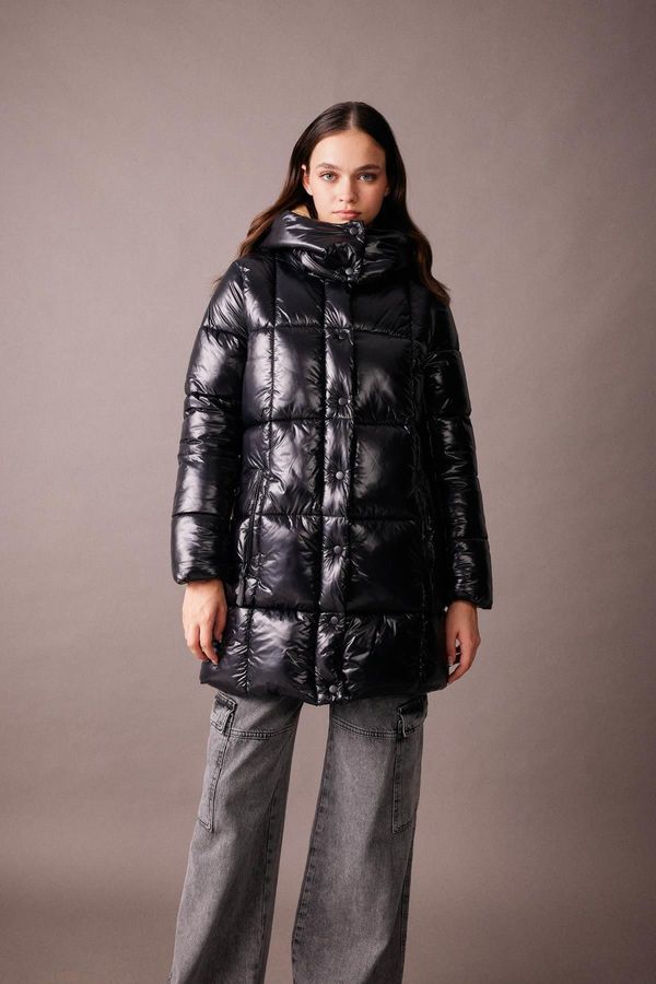 DEFACTO DEFACTO Waterproof Hooded Coat Parka