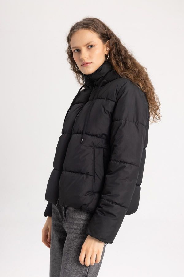 DEFACTO DEFACTO Waterproof Regular Fit Hooded Puffer Jacket