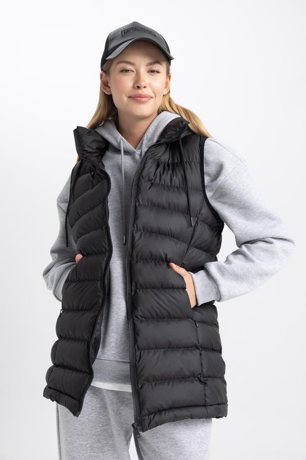 DEFACTO DEFACTO Waterproof Regular Fit Hooded Vest