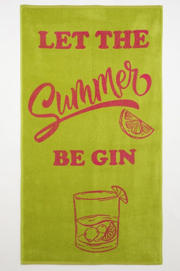 DEFACTO DEFACTO Women's Cotton Beach Towel