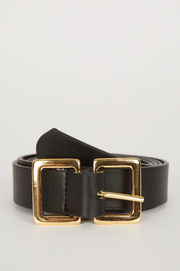 DEFACTO DEFACTO Women&#39;s Faux Leather Classic Belt
