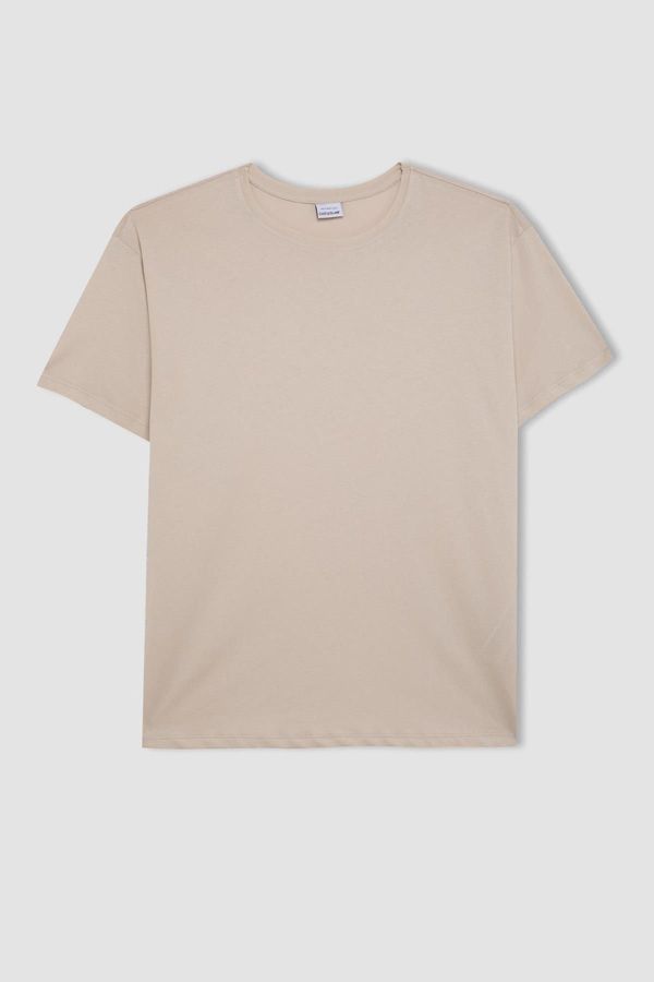 DEFACTO DeFactoFit Oversize Crew Neck Printed Athlete Short Sleeve T-Shirt