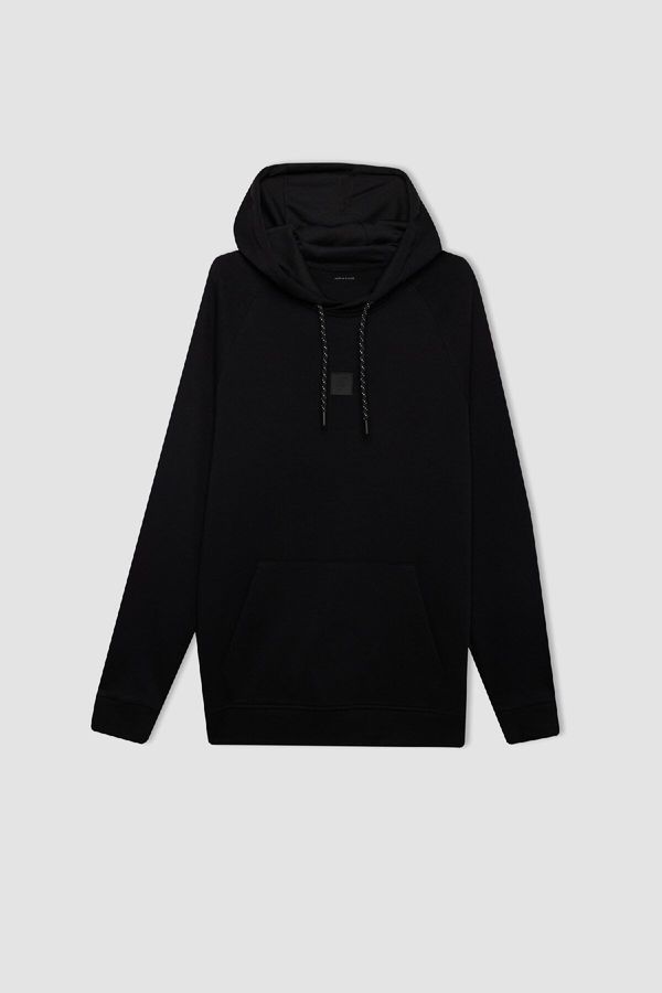 DEFACTO DeFactoFit Standard Fit Hooded Sports Sweatshirt