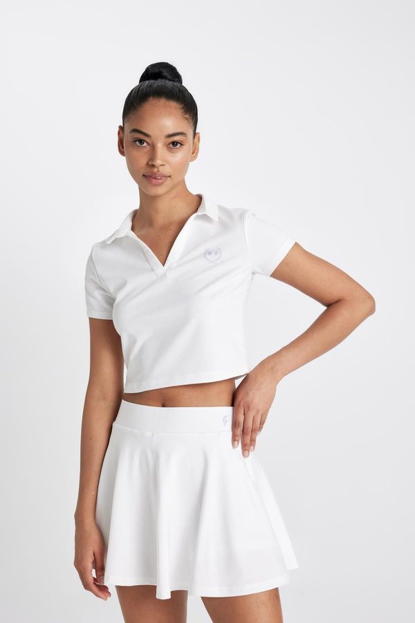 DEFACTO DeFactoFit Standard Fit Polo Neck Sports Short Sleeve T-Shirt