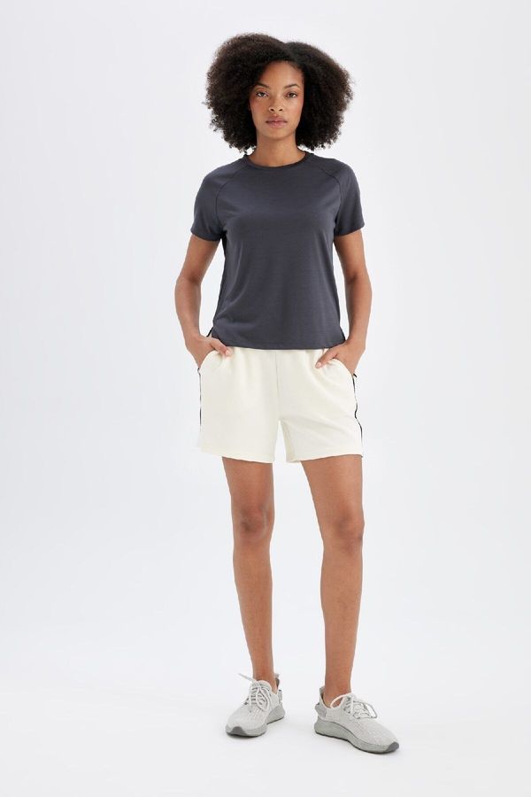 DEFACTO DeFactoFit Standard Fit Sports Short Leg Modal Shorts