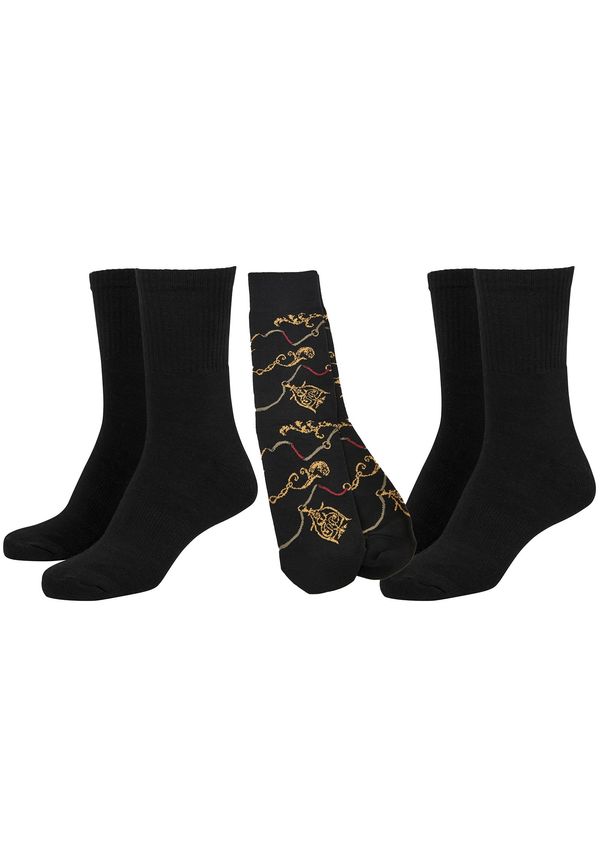 Urban Classics Accessoires Deluxe Socks Set Black