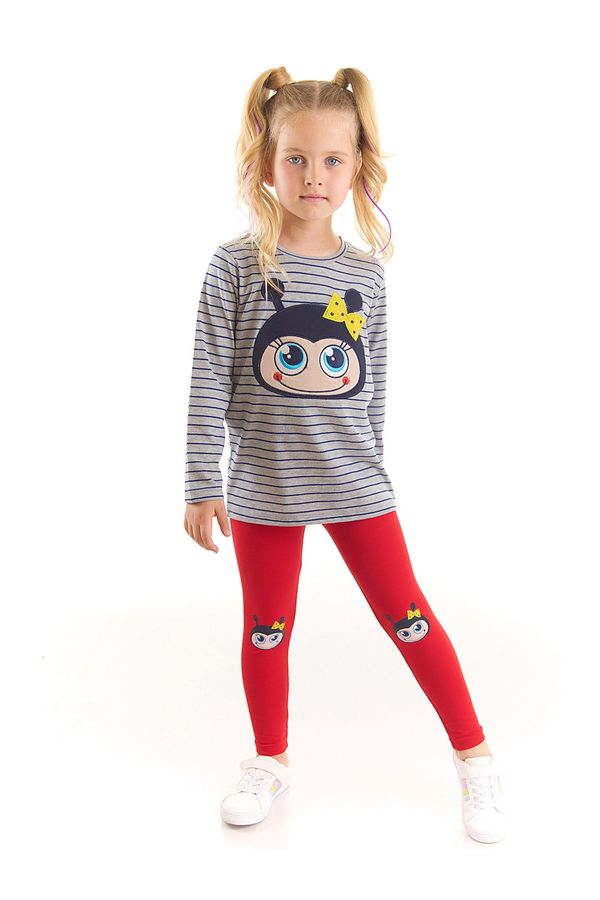 Denokids Denokids Ladybug Girl's T-shirt Tights Set