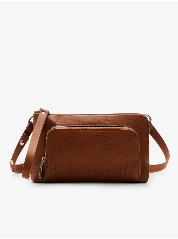 DESIGUAL DESIGUAL BROWN WOMEN'S BAG