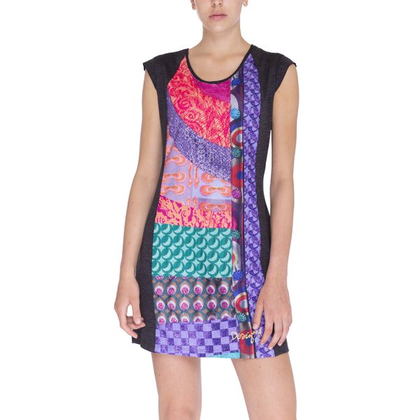 DESIGUAL Desigual Šaty Woman Knitted Dress Short Sleeve
