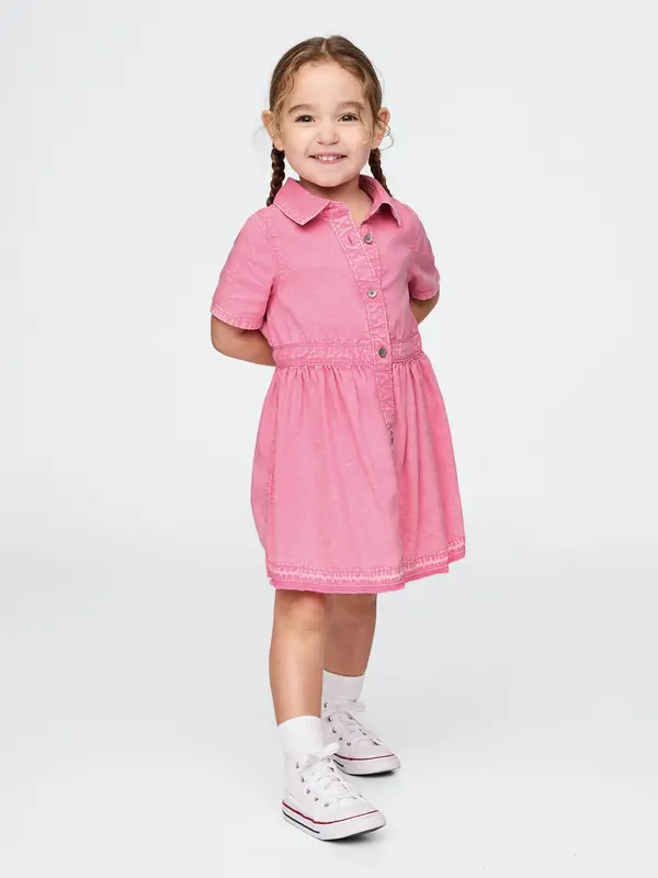 GAP Детска дънкова рокля GAP