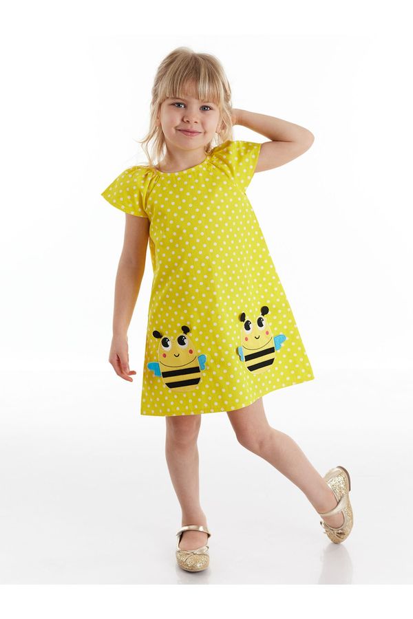 Denokids Детска рокля Denokids CFF-21Y1-009/Yellow