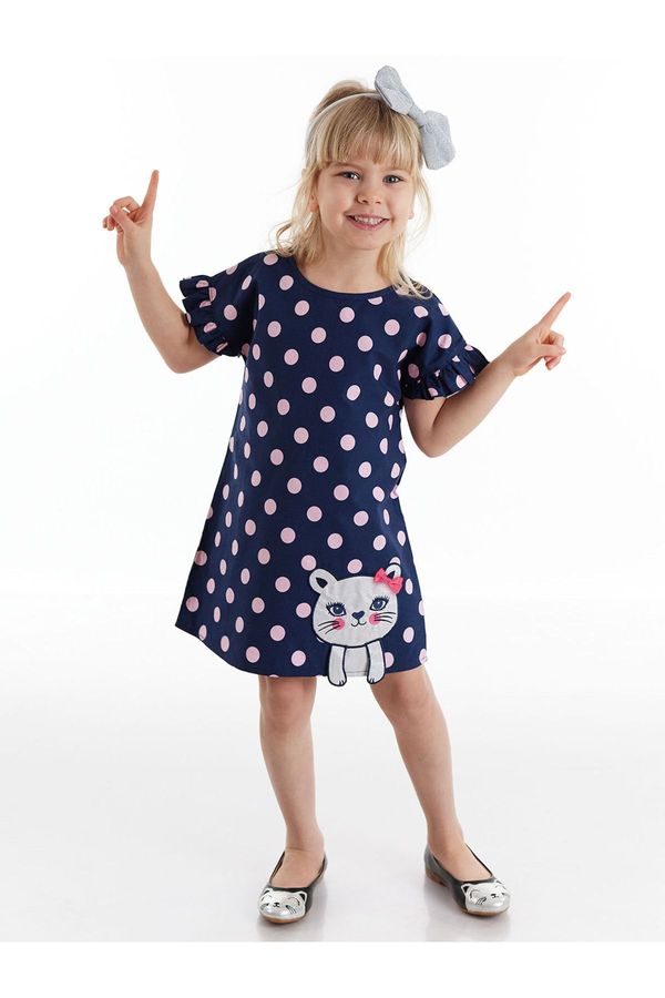 Denokids Детска рокля. Denokids CFF-21Y1-013/Navy blue