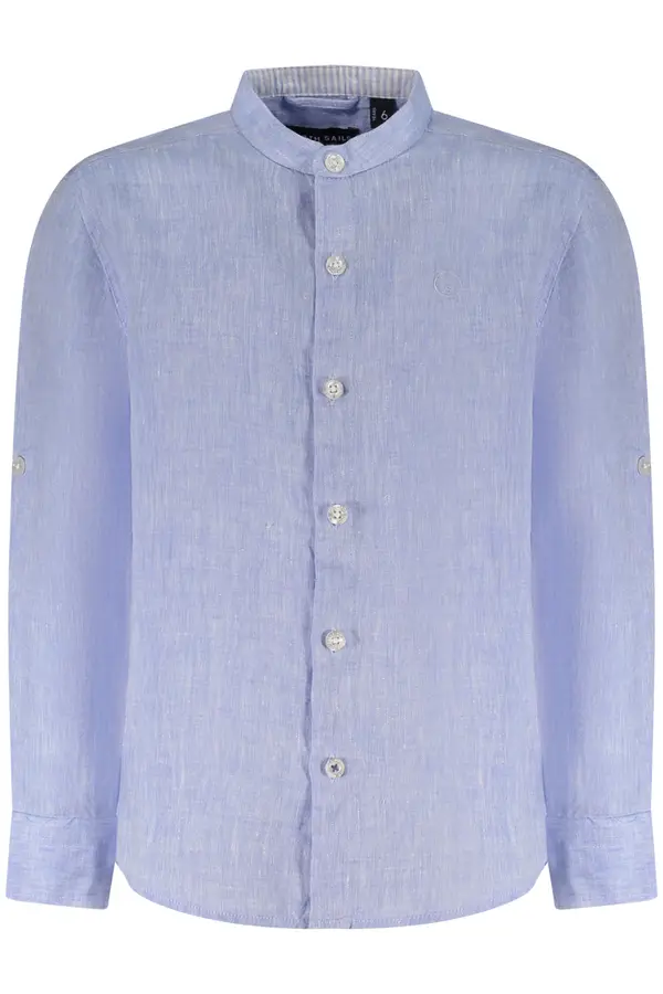 North Sails Детска синя риза с дълъг ръкав