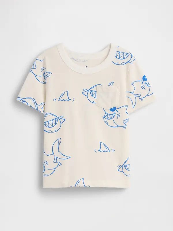 GAP Детска тениска GAP с джоб