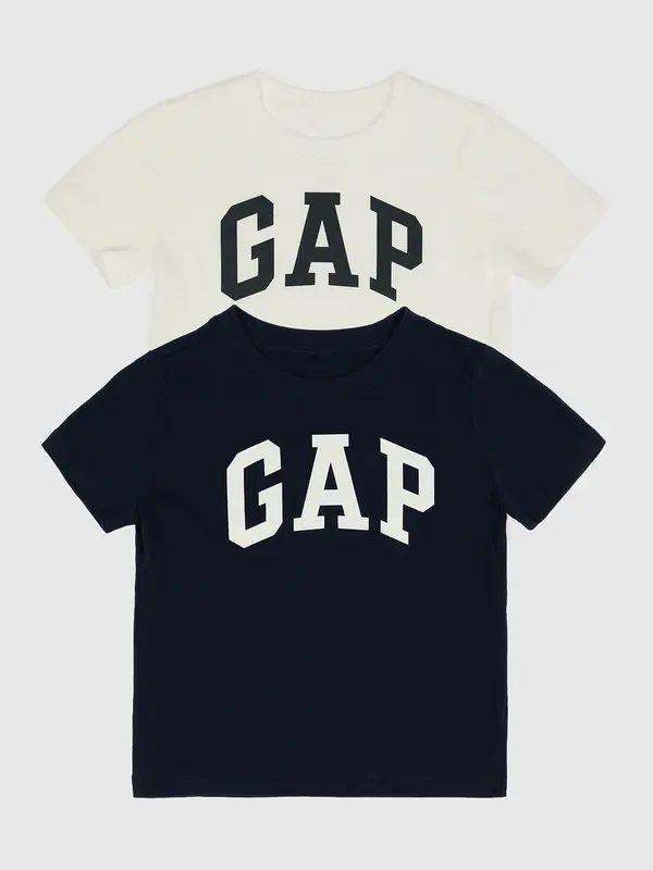 GAP Детска тениска GAP с лого, 2 бр.
