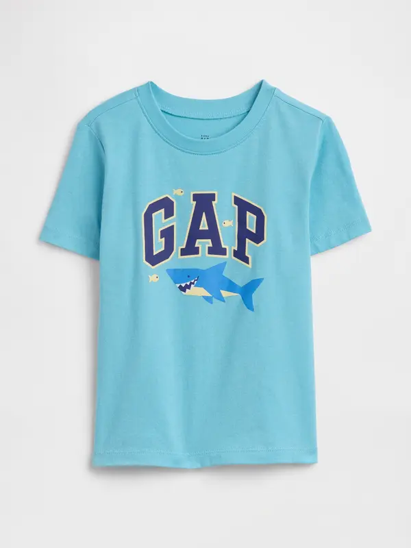 GAP Детска тениска GAP с лого за момчета