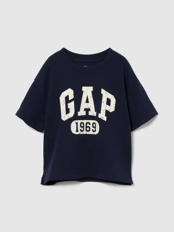 GAP Детска тениска GAP с лого за момчета