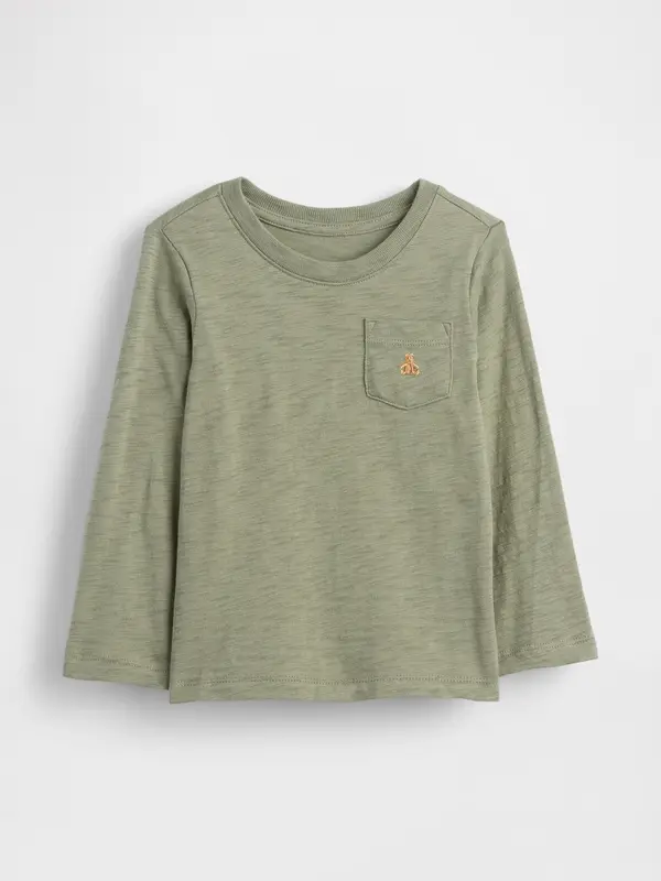 GAP Детска тениска с дълъг ръкав GAP