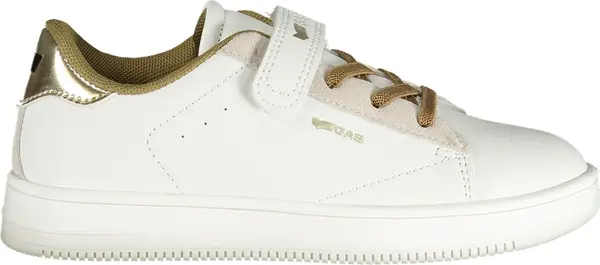 GAS Детски бели ниски маратонки