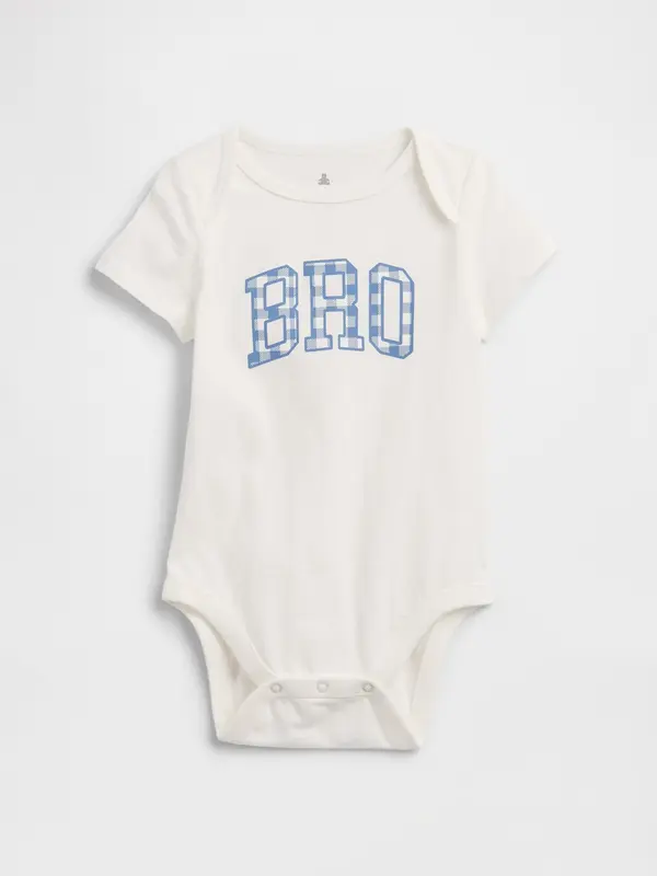 GAP Детски бодита с щампа GAP - момчета