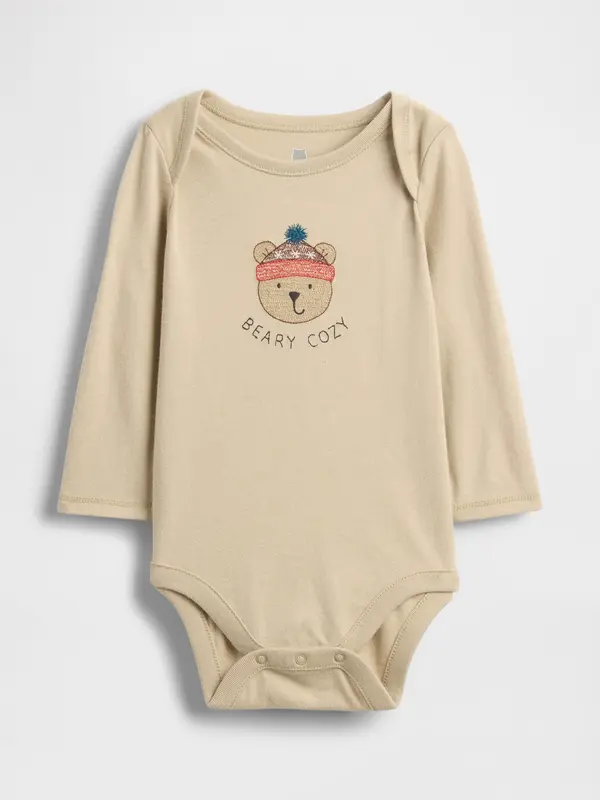 GAP Детски бодита с щампа GAP