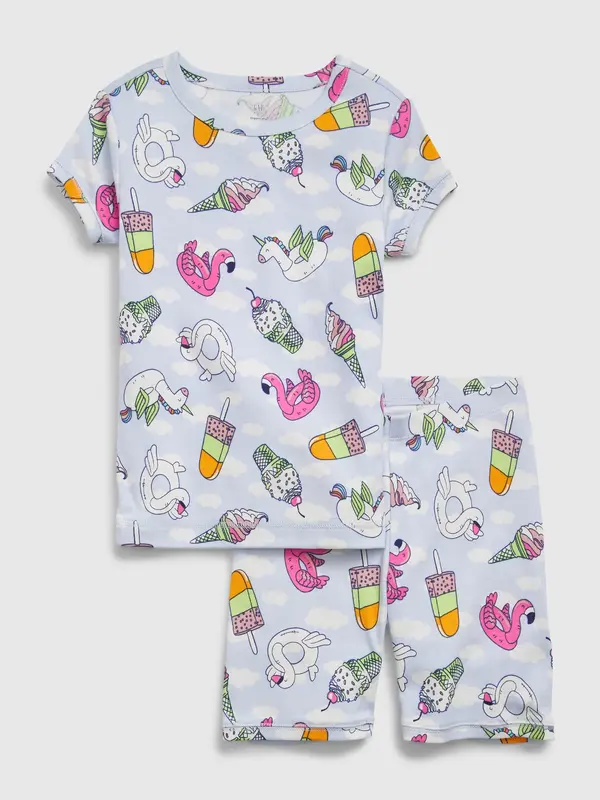 GAP Детски органични пижами GAP - за момичета