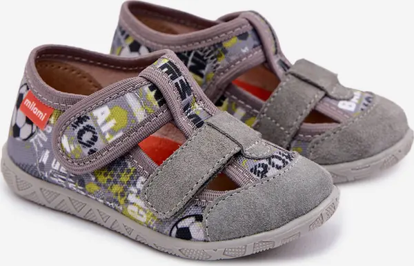 Milami Детски пантофи Milami с велкро топчета