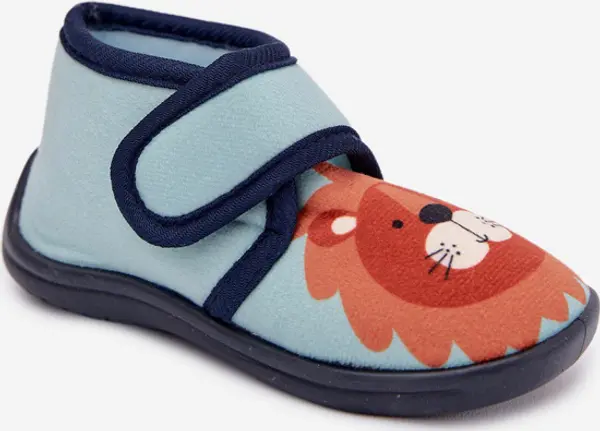 Boto Детски пантофи с лъвче и велкро