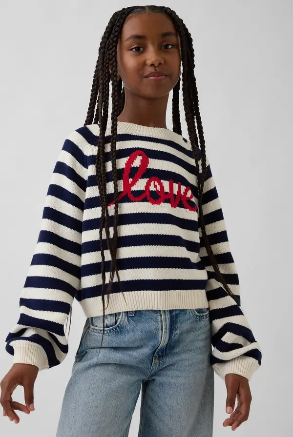 GAP Детски плетен пуловер GAP