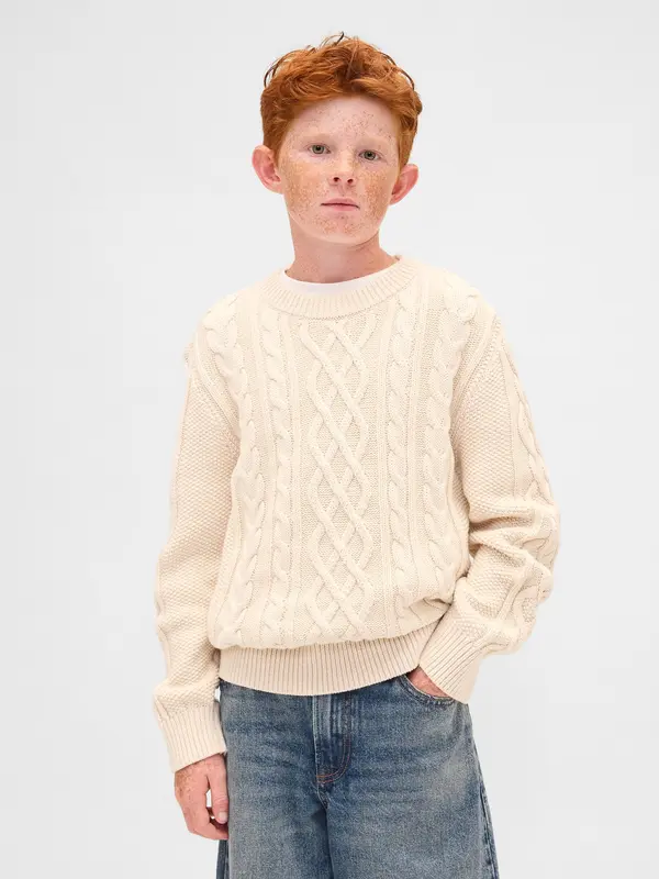 GAP Детски плетен пуловер GAP