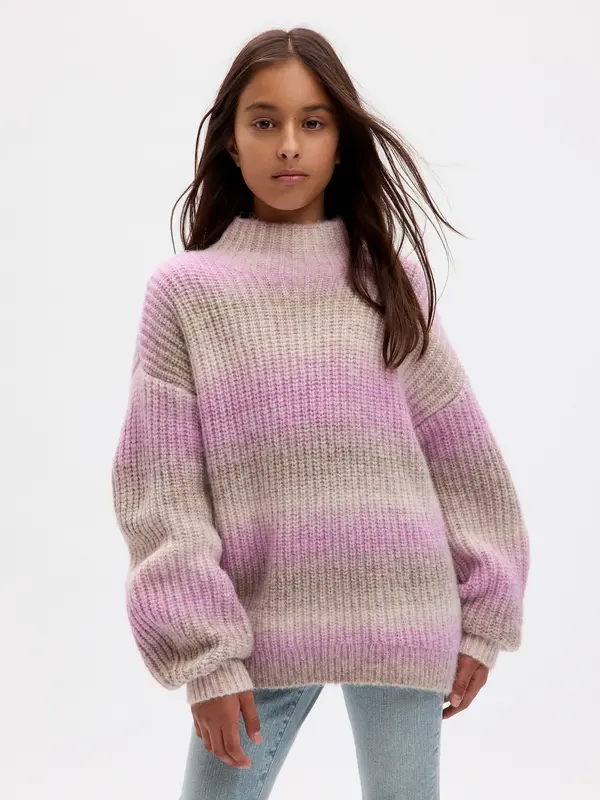 GAP Детски пуловер GAP за момичета