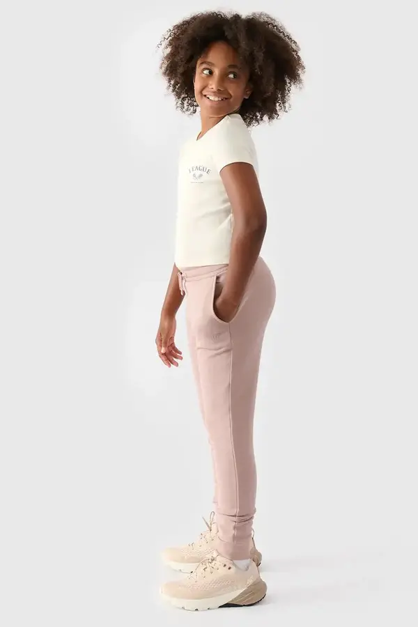 4F Детски Спортни Панталони Joggery 4F Бежови 4FJWMM00TTR