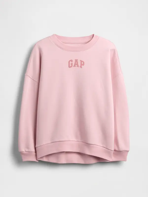 GAP Детски суичър GAP Oversize с лого VintageSoft
